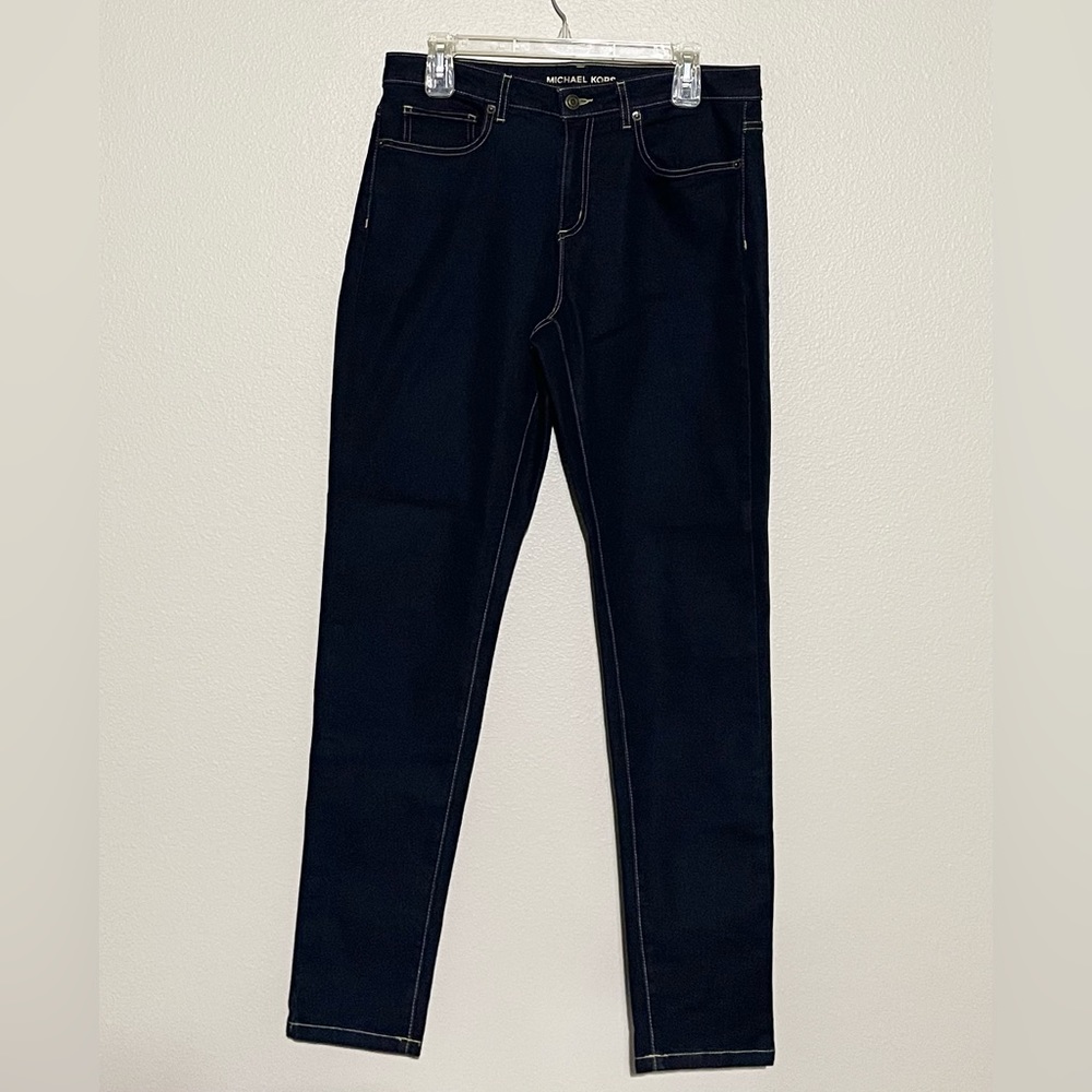 Michael Kors Dark Wash Skinny Jeans